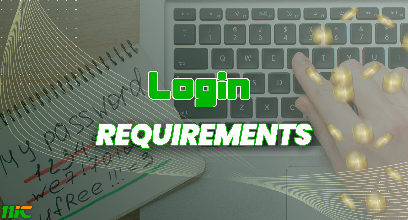 Not every login is suitable for registering at the 11ic casino - find out what it should be.